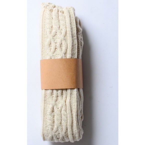Last pair❄Cable Knit Over Knee Socks 1 size ft/mt - Picture 4 of 5